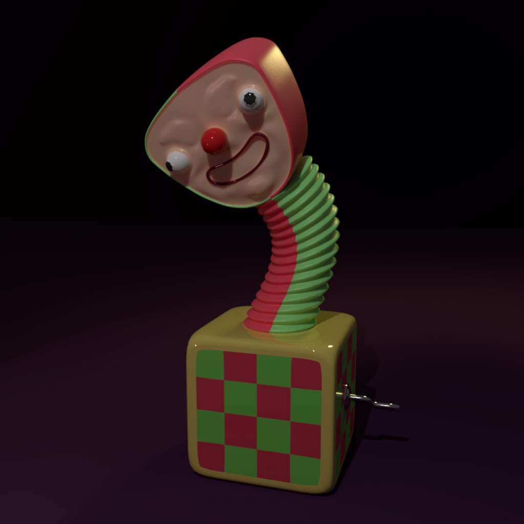 unsettling clown toy (Lumpy the Clown) preview image 1